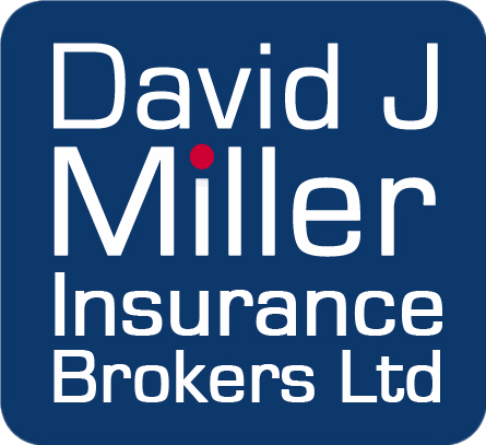 Logo of David J Miller Insurance Brokers.
